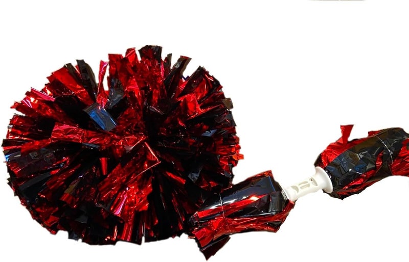 AOPANDA Cheerleading Pom Poms with Baton Handle for Team Spirit Sports Dance Cheering Kids Adults - Image 2